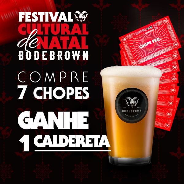 Combo 7 Copos de Chope do Festival + Copo Caldereta