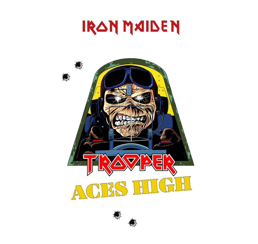 logo trooper aces high iron maiden